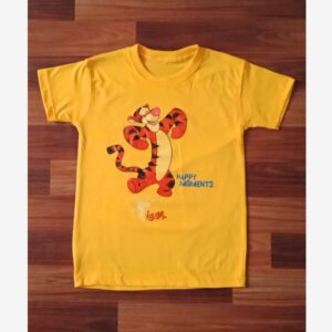 Happy Tiger Tee Shirt by Joray Wala