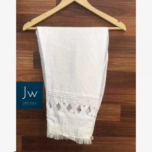 Ready to Wear White Trouser Design 01 by Joray Wala