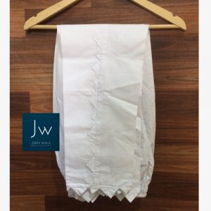 Ready to Wear White Trouser Design 03 by Joray Wala