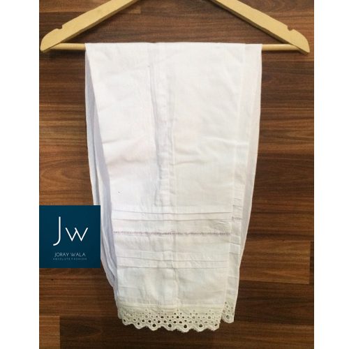 Ready to Wear White Trouser Design 04 by joray wala