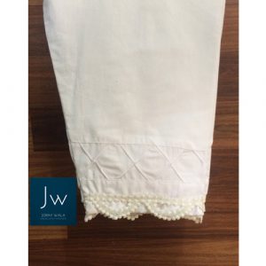 Ready to Wear White Trouser Design 08 by Joray Wala
