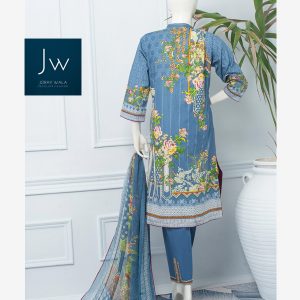 J. 3 Piece Printed Lawn Suit JL 8 joray wala