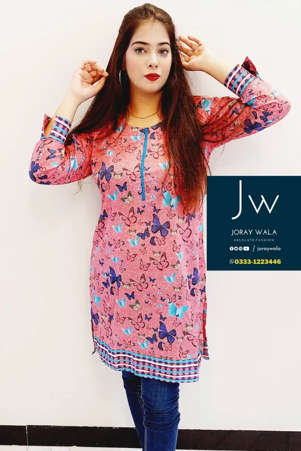 Butterfly Design Kurti