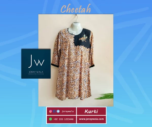 Cheetah kurti collection