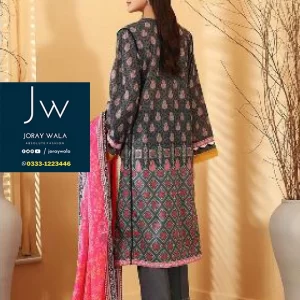 Stitched Nisha Printed Linen Collection 07
