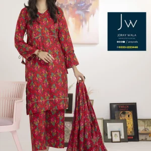 Intermix Lawn 3 Pcs Collection Red