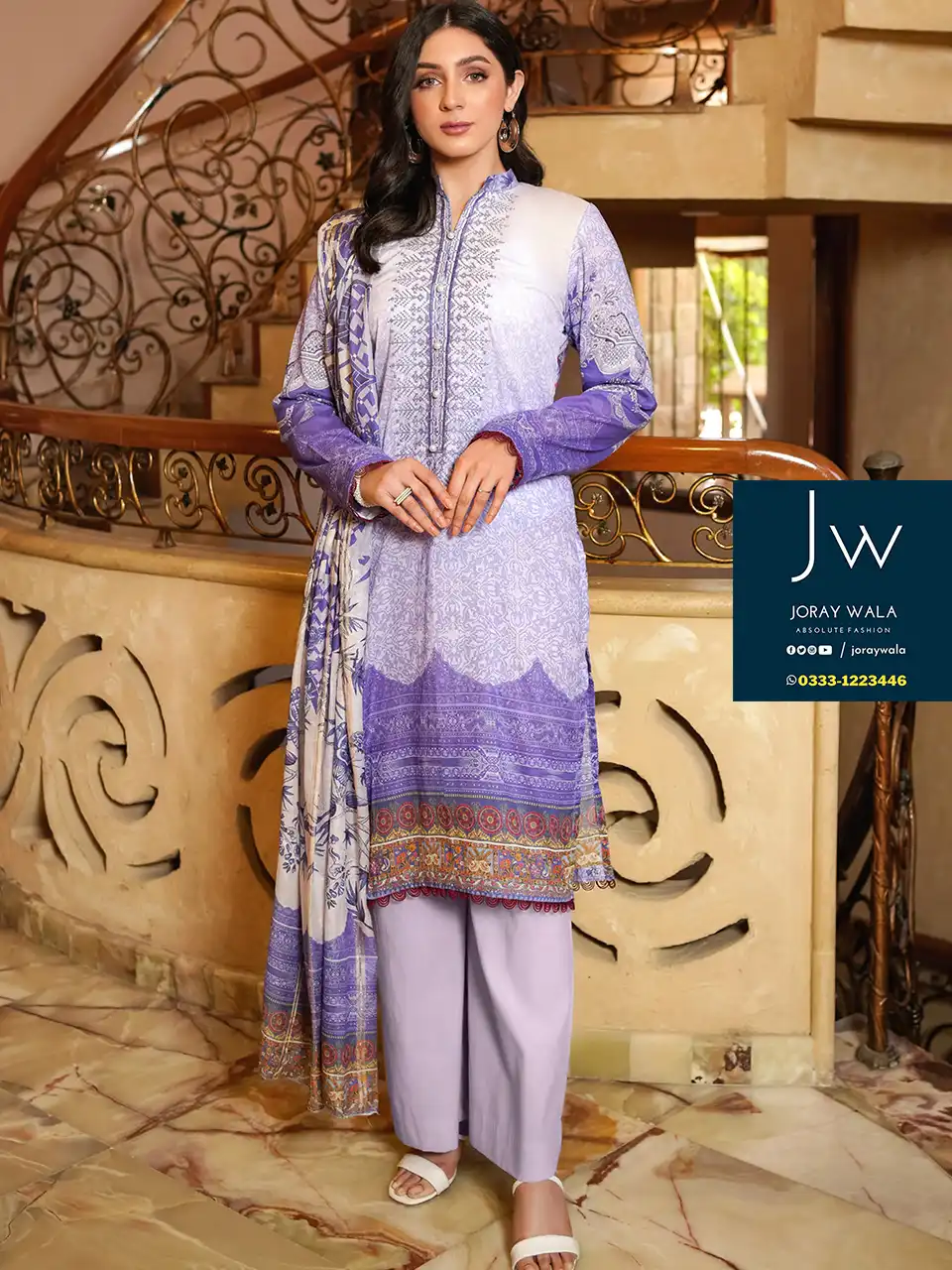 Gulbahar Embroidery Collection D1