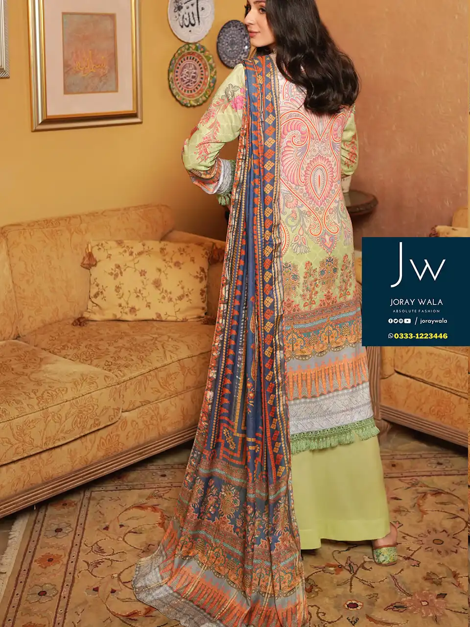 Gulbahar Embroidery Collection D2