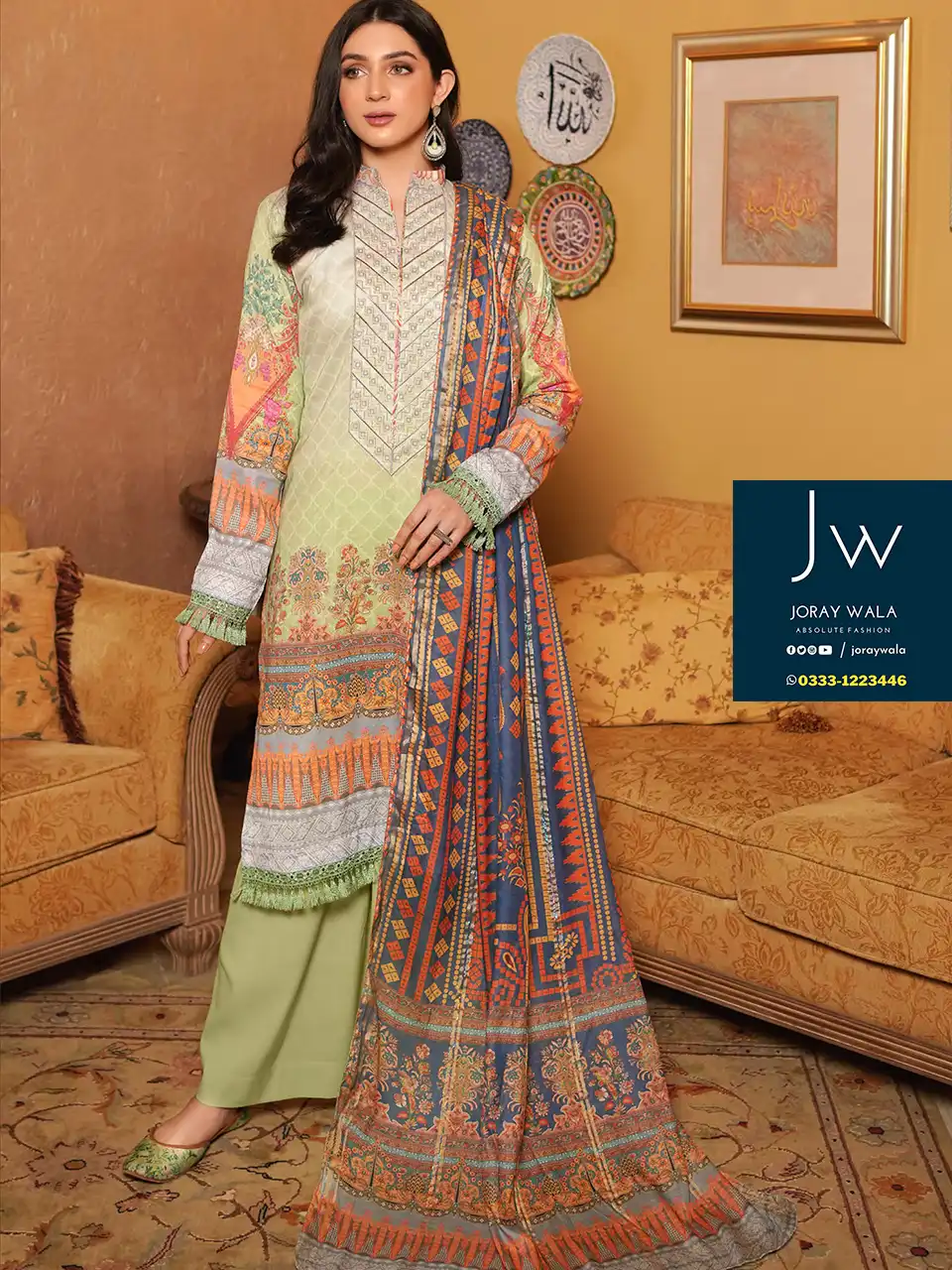 Gulbahar Embroidery Collection D2