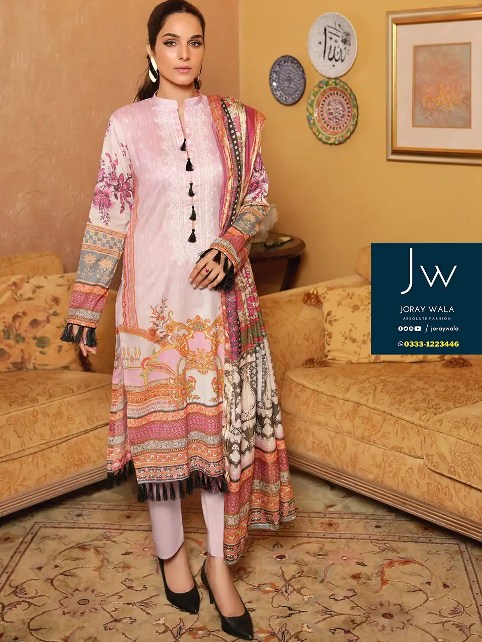 Gulbahar Embroidery Collection D4