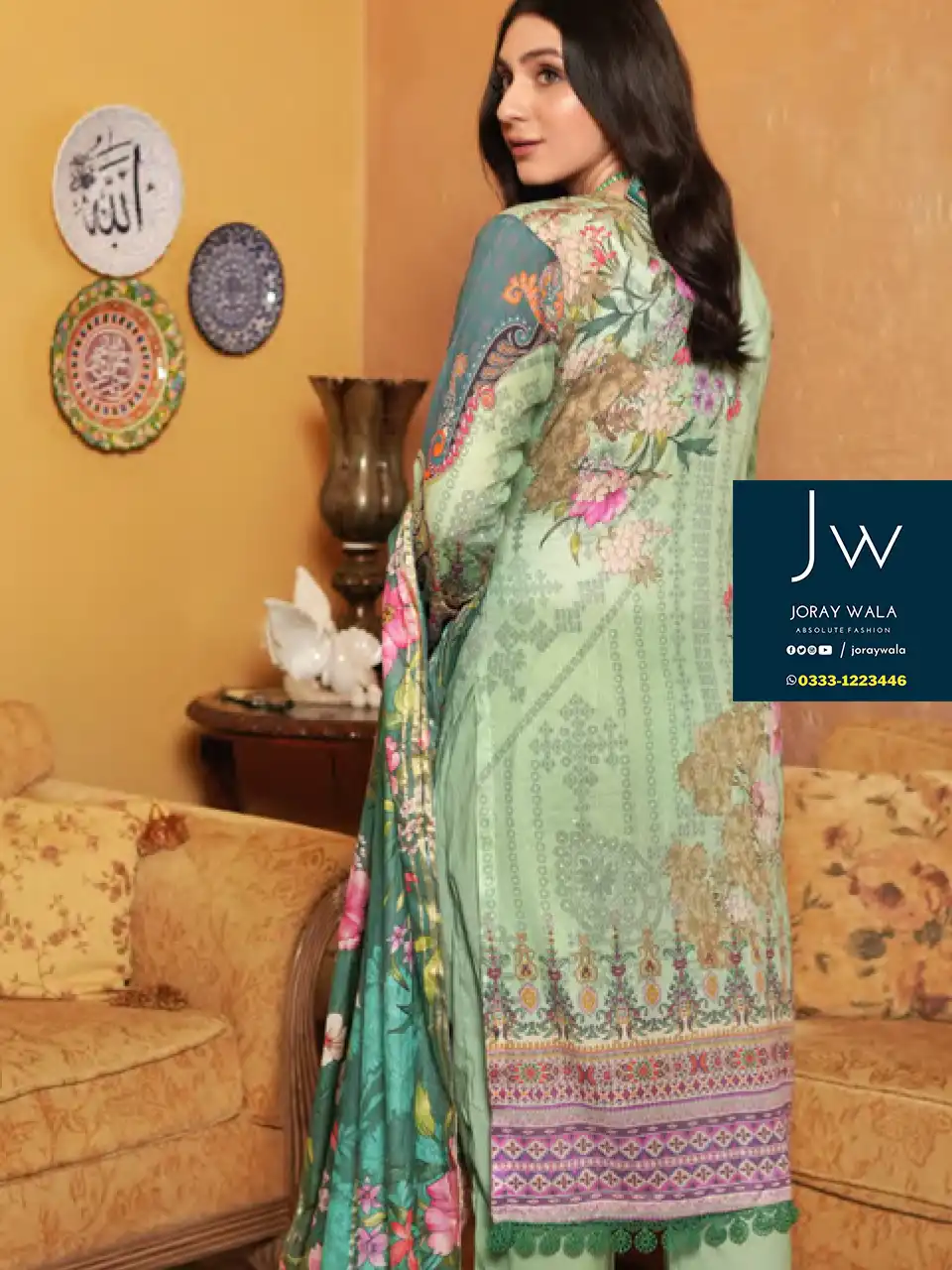 Gulbahar Embroidery Collection D6