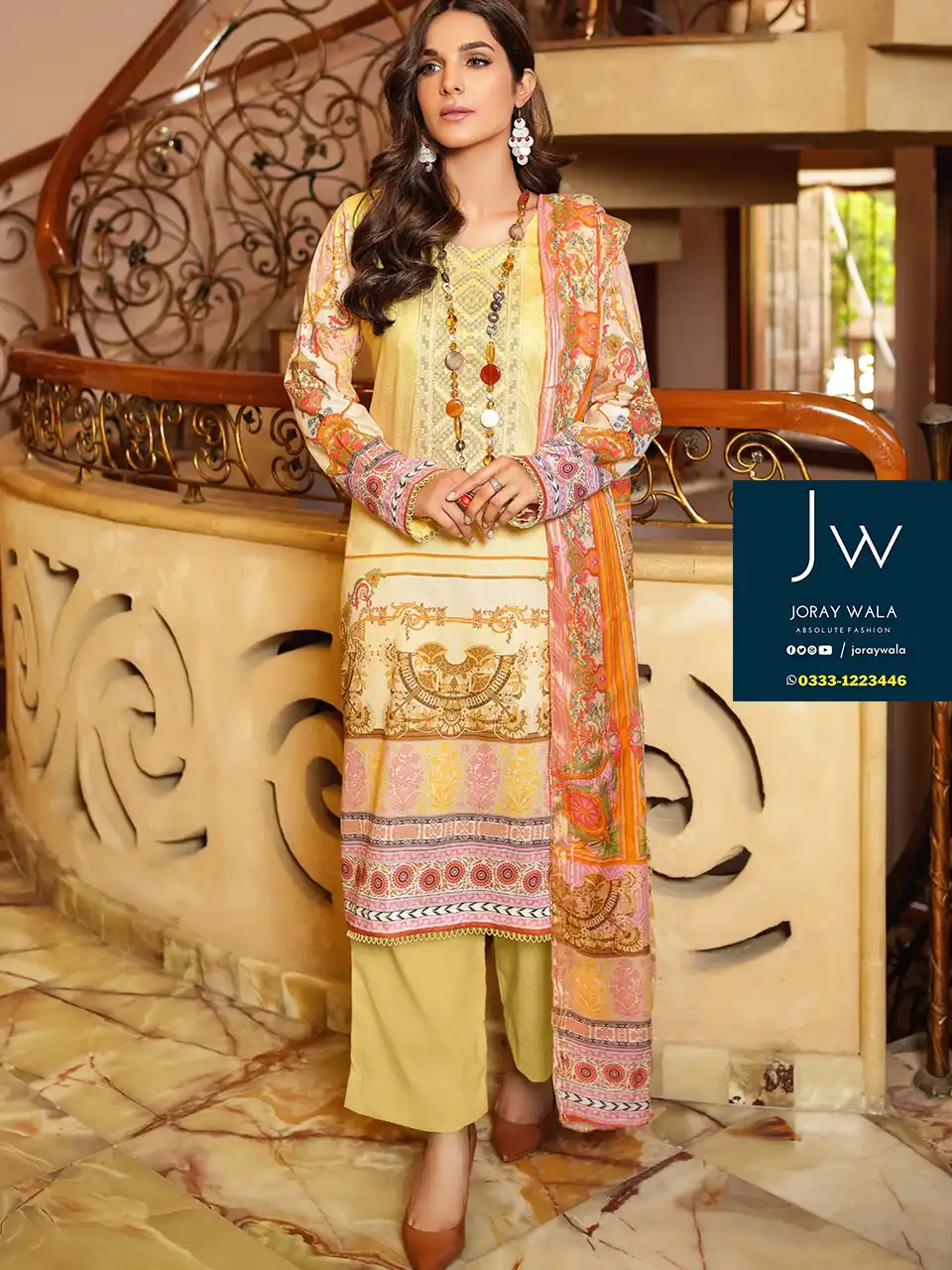 Gulbahar Embroidery Collection D7
