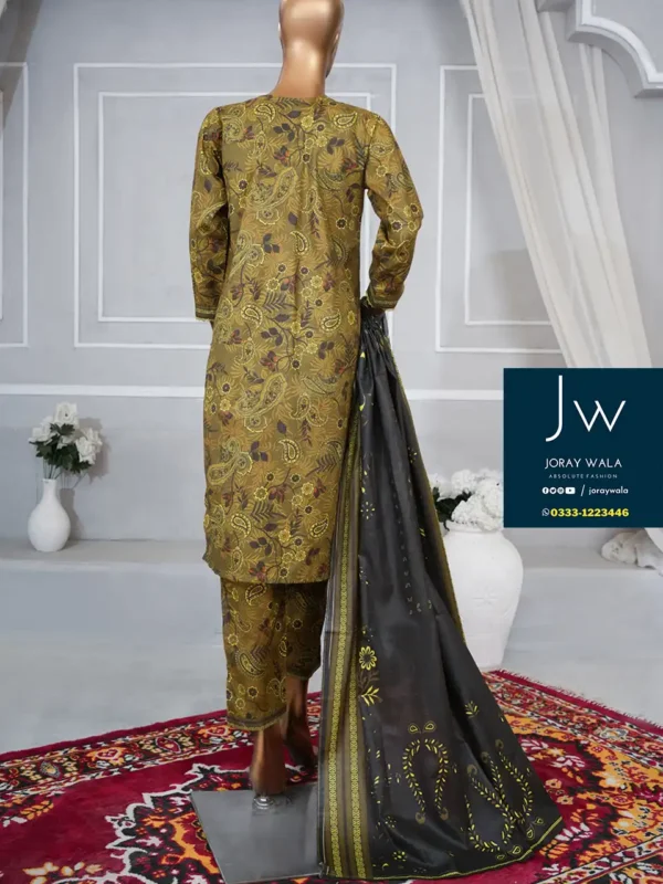 winter collection cambric suit D1 2024