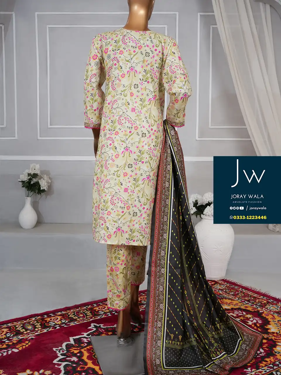 winter collection cambric suit D2 2024