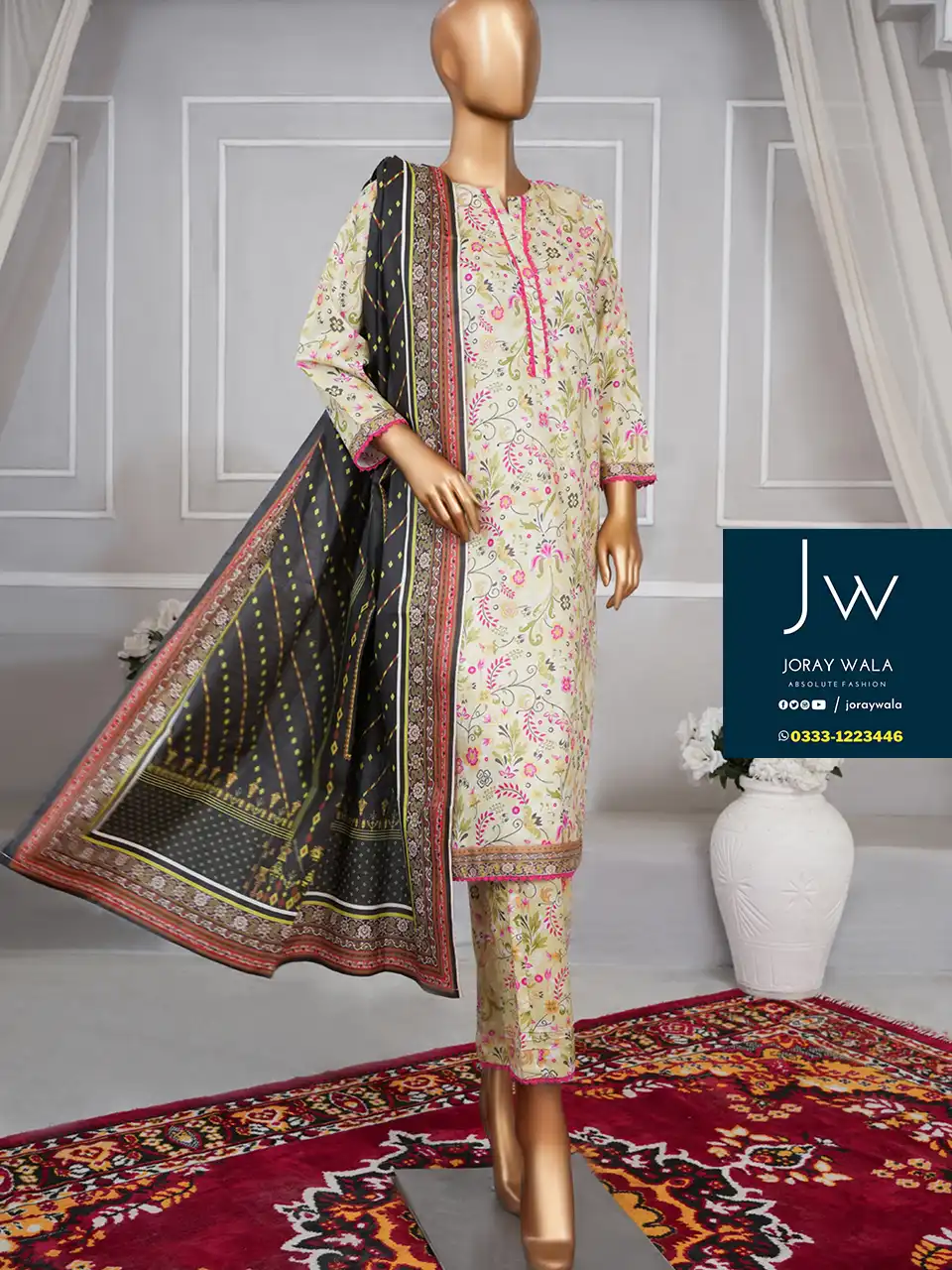 winter collection cambric suit D2 2024