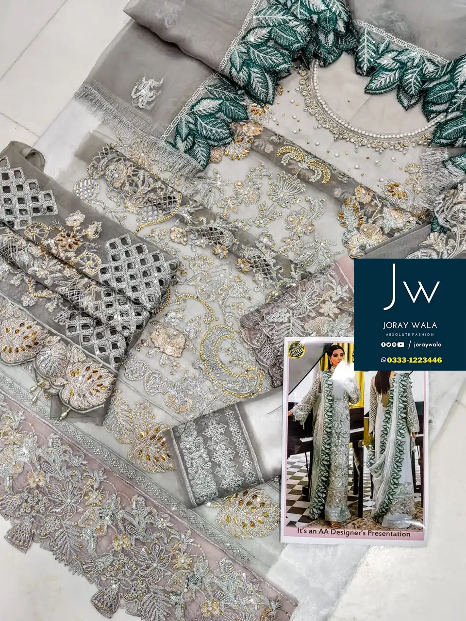 Partywear most demanded fancy suit 24  JorayWala Online clothing Store for  women, men, boys & girls