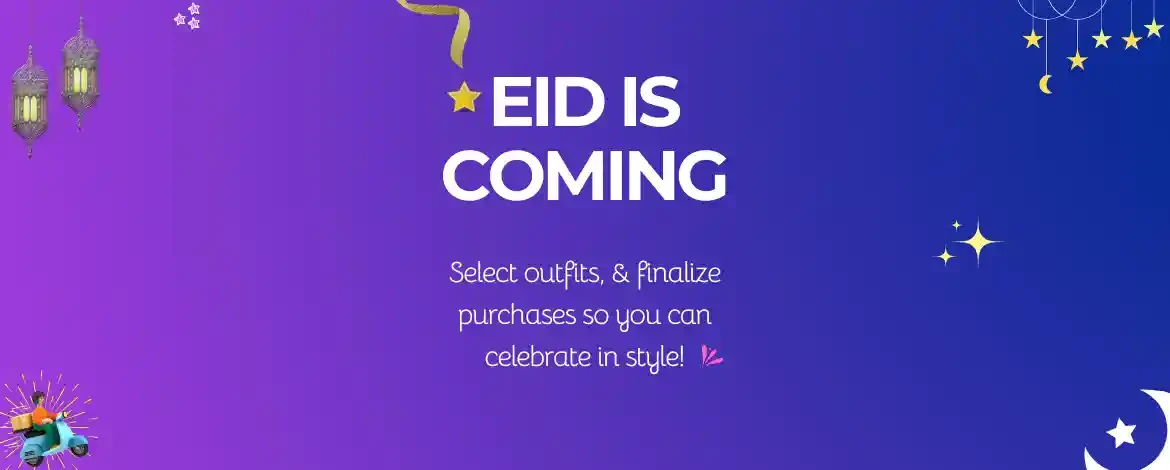 Eid is coming hurr and start shopping with joraywala