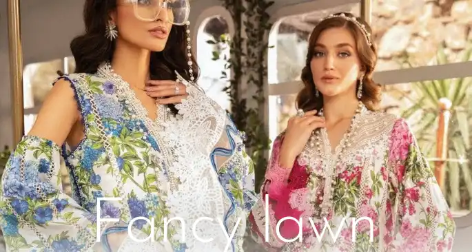 Fancy lawn Collection 2024 best designs available at joraywala