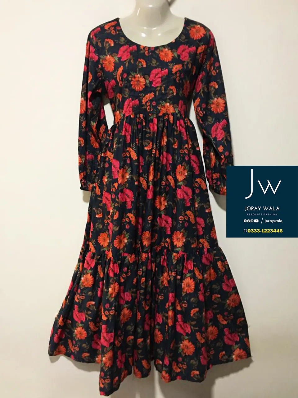 Tunic Floral Frock by joraywala with free delivery