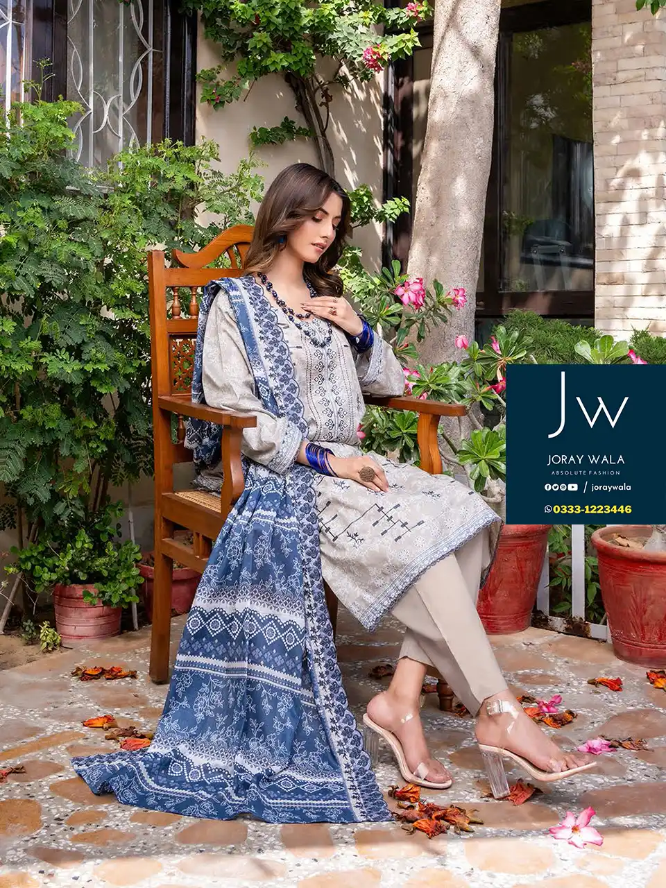 Zesh Cutwork Embroidered Lawn 2024 D10 by Zesh Textile available with free delivery at joraywala