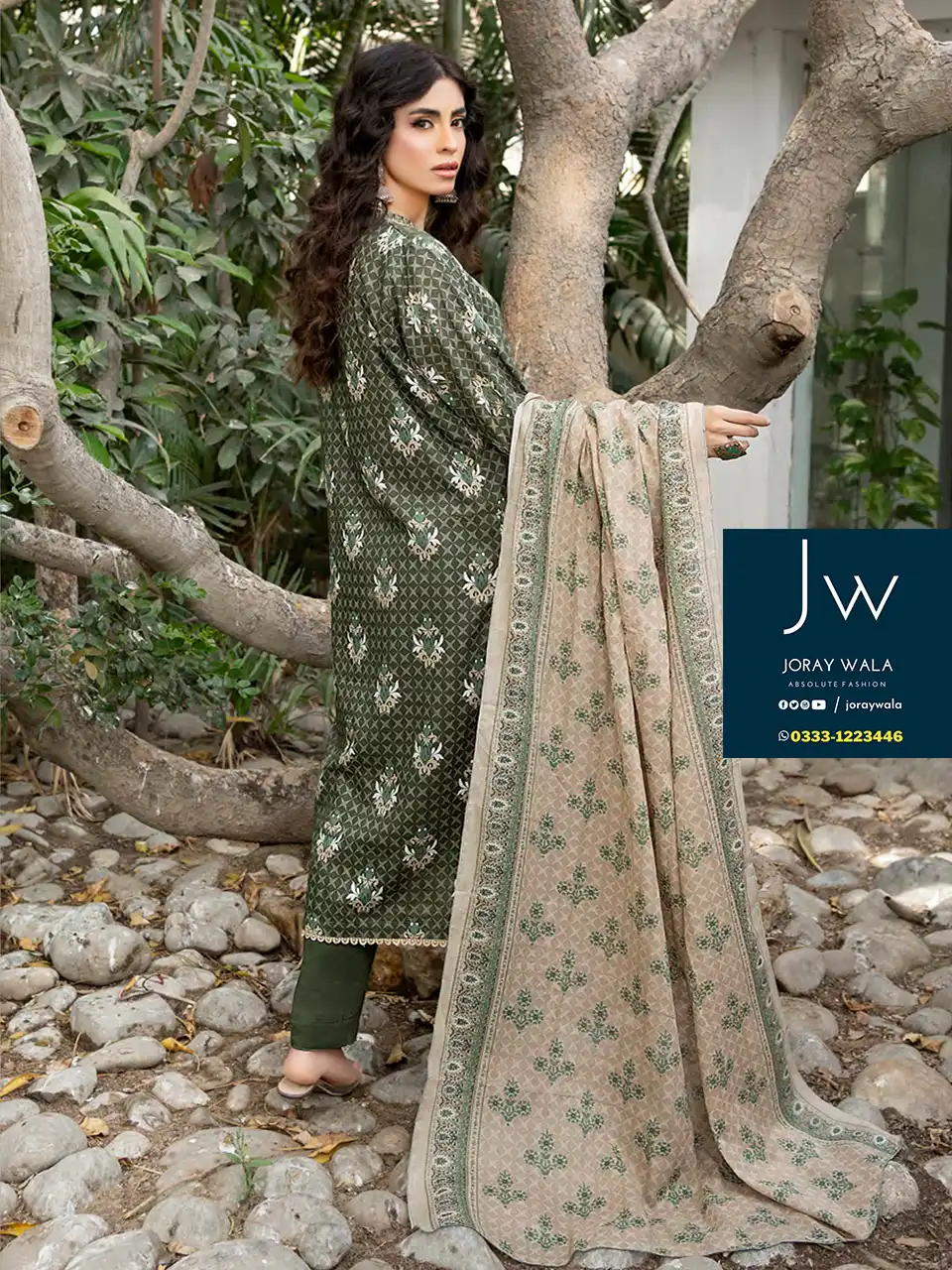 Zesh Summer Printed Lawn 2024 D1 available with free delivery at joraywala. 100% Original.