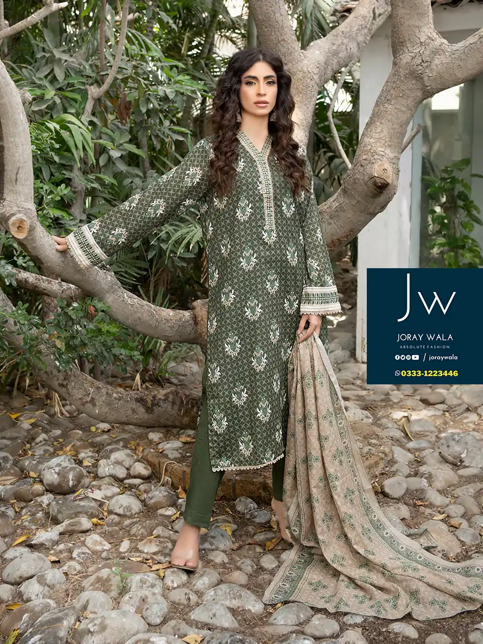 Zesh Summer Printed Lawn 2024 D1 available with free delivery at joraywala. 100% Original.