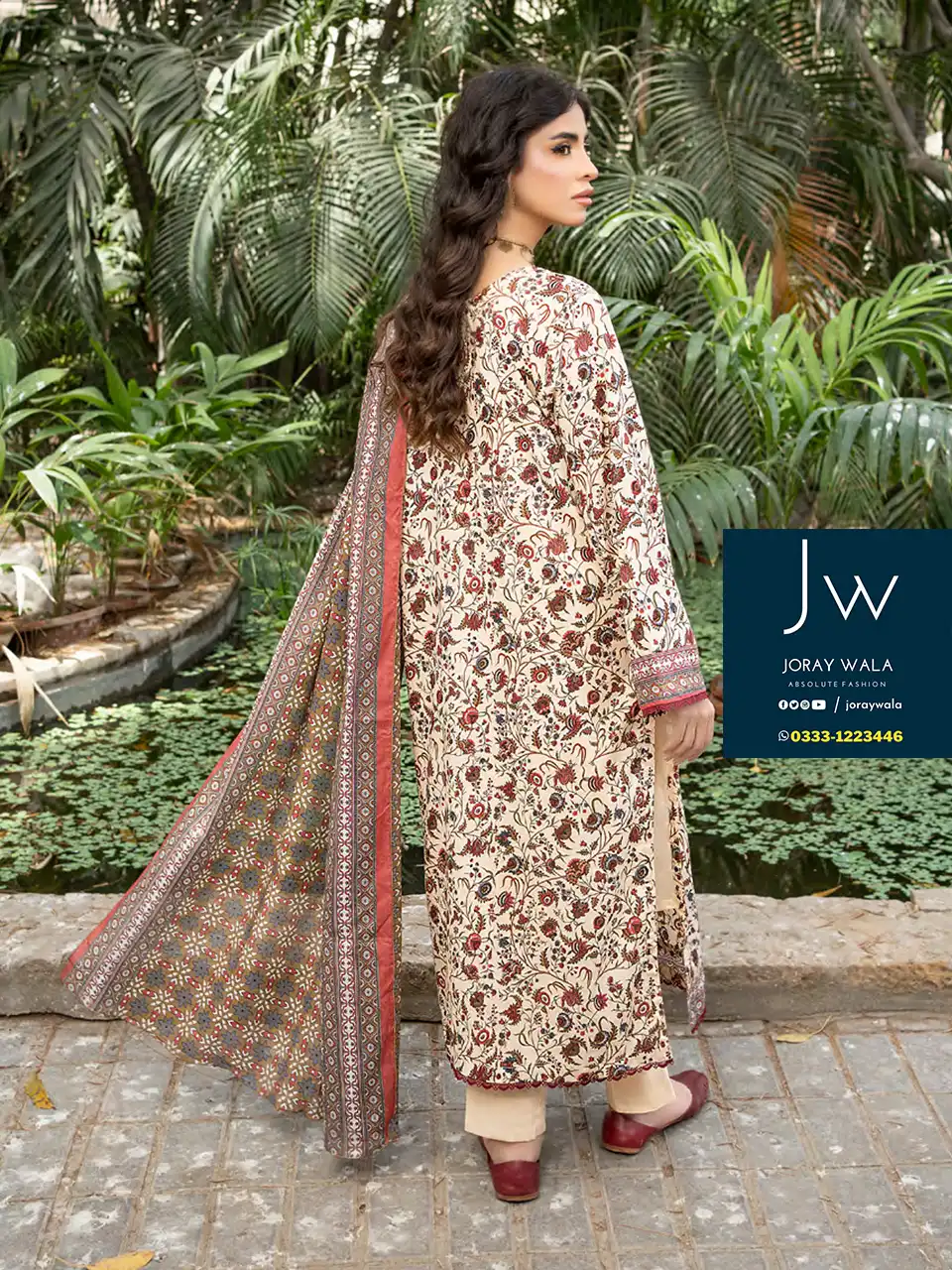Zesh Summer Printed Lawn 2024 D5 available with free delivery at joraywala. 100% Original.