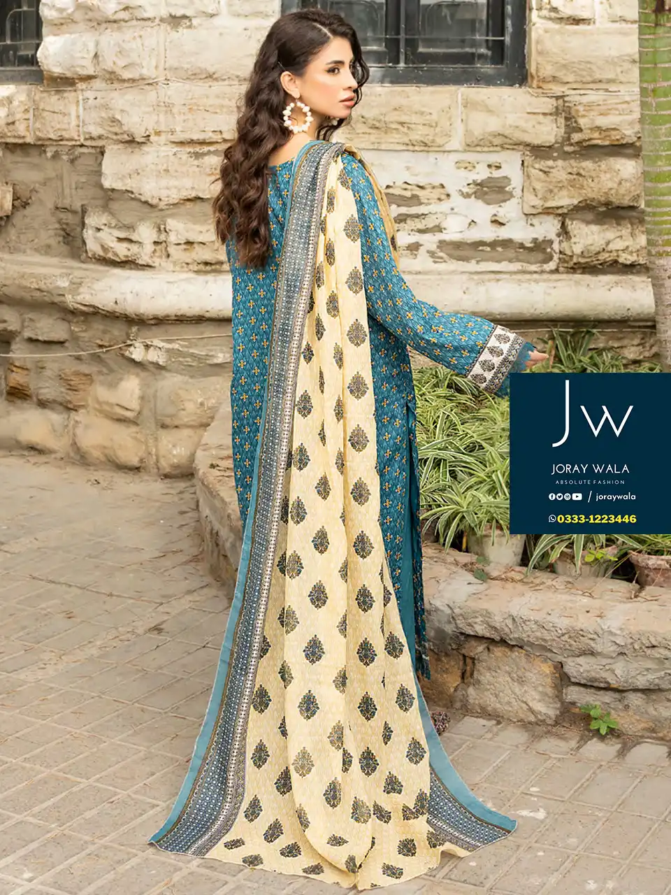 Zesh Summer Printed Lawn 2024 D6 available with free delivery at joraywala. 100% Original.
