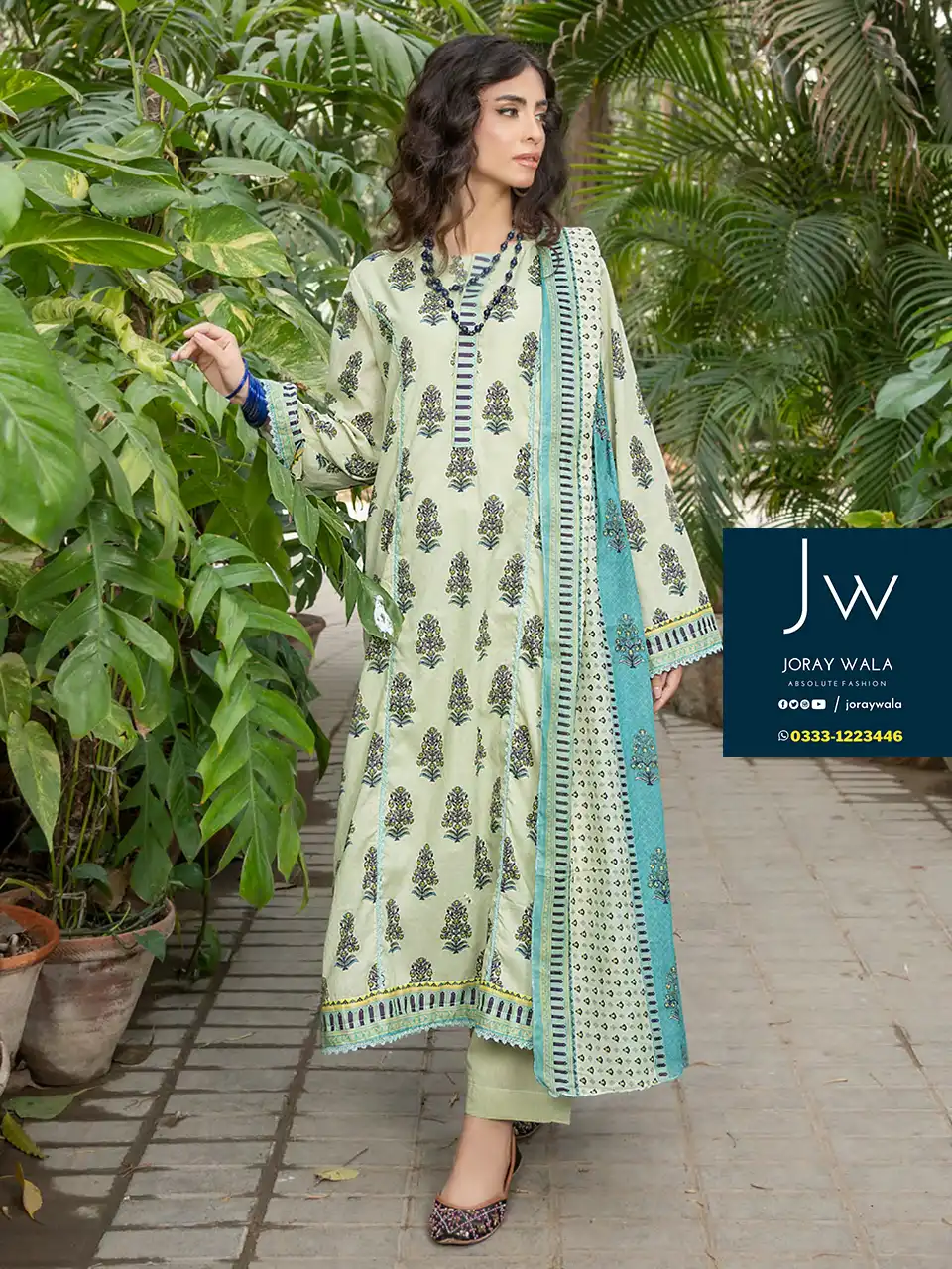 Zesh Summer Printed Lawn 2024 D9 available with free delivery at joraywala. 100% Original.