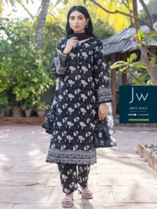 Iris allover black and white 3 pcs suit D5 with free delivery available at joraywala. AirJet Luxury Digital Printed Lawn Shirt. Airjet Luxury Digital Printed Lawn Dupatta. AirJet Luxury Digital Printed Trouser.