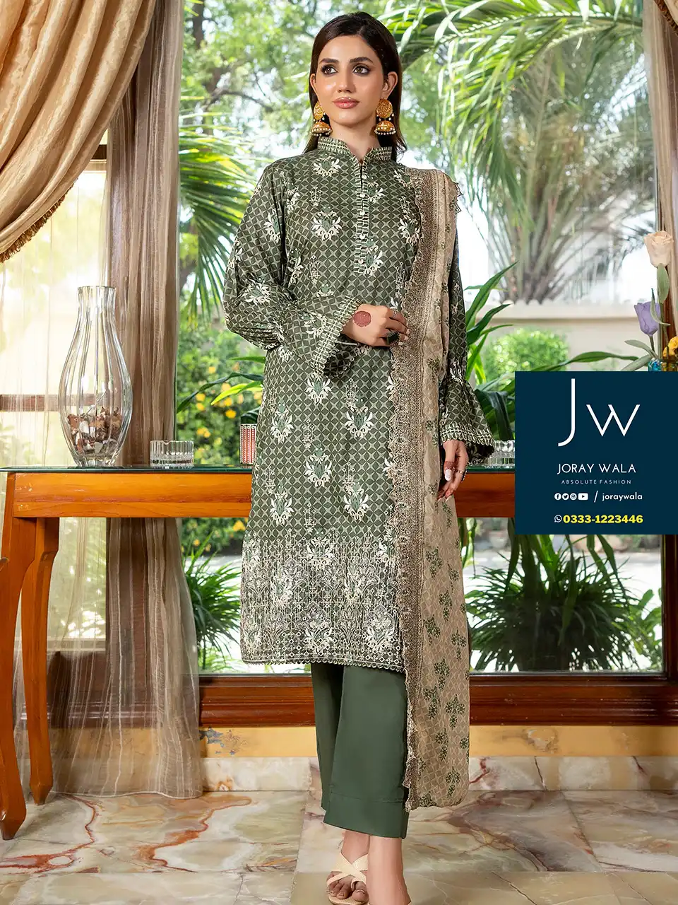 Zesh Cutwork Embroidered Lawn Edit 24 D4 available at joraywala with free delivery