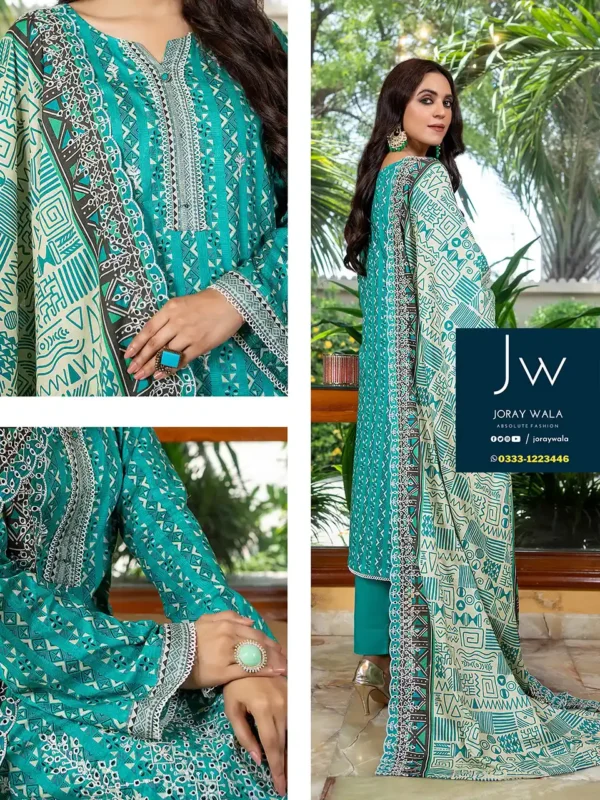 Zesh Cutwork Embroidered Lawn Edit 24 D7 available at joraywala with free delivery