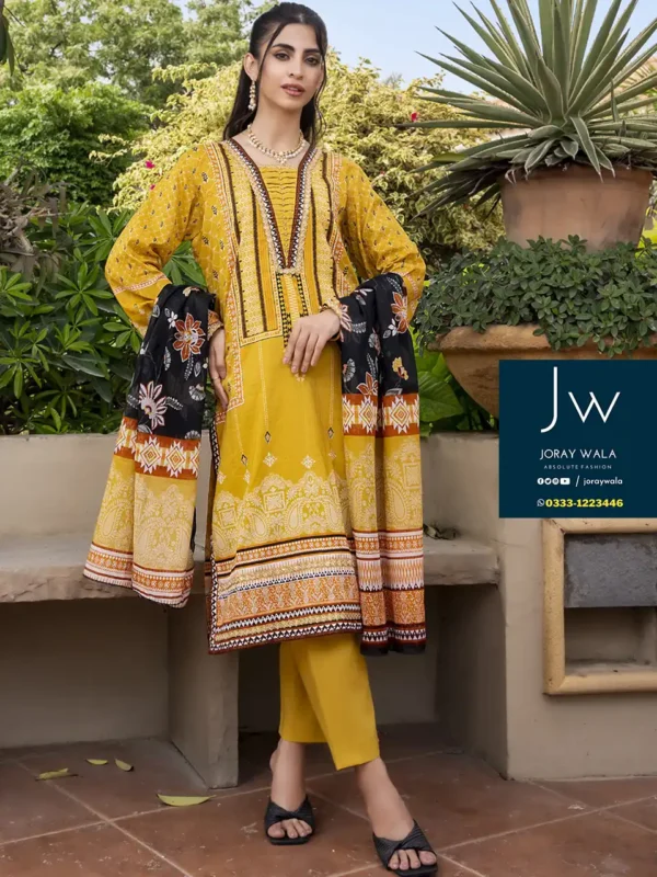 ZESH Signature Printed Lawn Edition vol 1 D4 available with free delivery at joraywala. 100% Original. Luxuary Airjet Printed Lawn Shirt. Luxuary Airjet Printed Lawn Dupatta. Airjet Dyed Cambric Trouser (2.5 MTR)