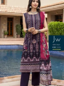 ZESH Signature Printed Lawn Edition vol 1 D5 available with free delivery at joraywala. 100% Original. Luxuary Airjet Printed Lawn Shirt. Luxuary Airjet Printed Lawn Dupatta. Airjet Dyed Cambric Trouser (2.5 MTR)