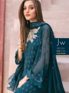 Partywear Formal festive collection Azure with free delivery available at joraywala