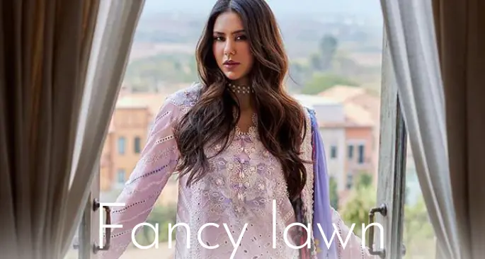 Fancy lawn Collection 2024