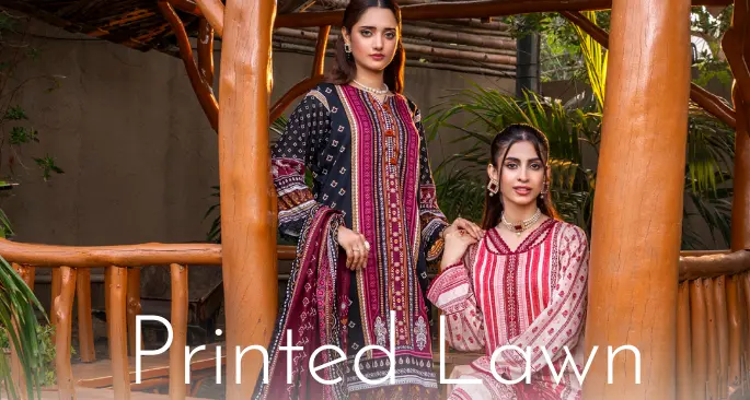 Printed Lawn new arrival 2024