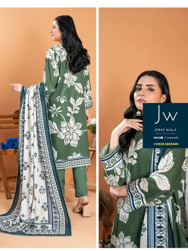 Zesh drop 1 khaddar printed 3 pcs D11 by zesh textile 100 percent original available at joraywala