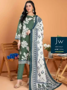 Zesh drop 1 khaddar printed 3 pcs D11 by zesh textile 100 percent original available at joraywala