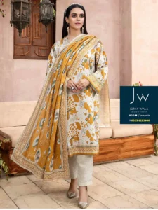 Zesh drop 2 khaddar printed 3 pcs D3 by zesh textile 100 percent original available at joraywala