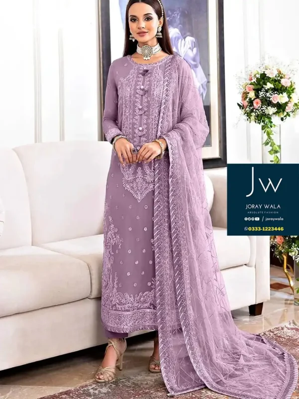 Partywear asim jofa jhilmil Collection free delivert at joraywala