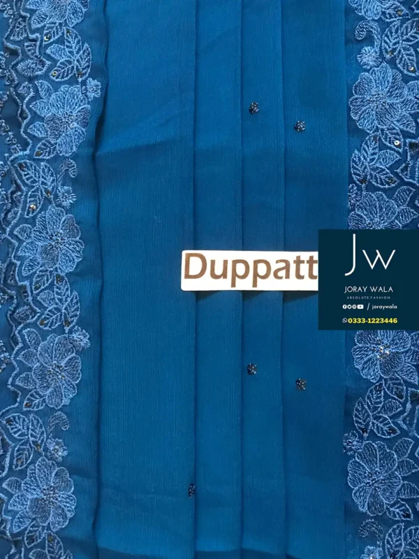 Azure-partywear-fancy-3-pcs-suit-free-delivery-joraywala