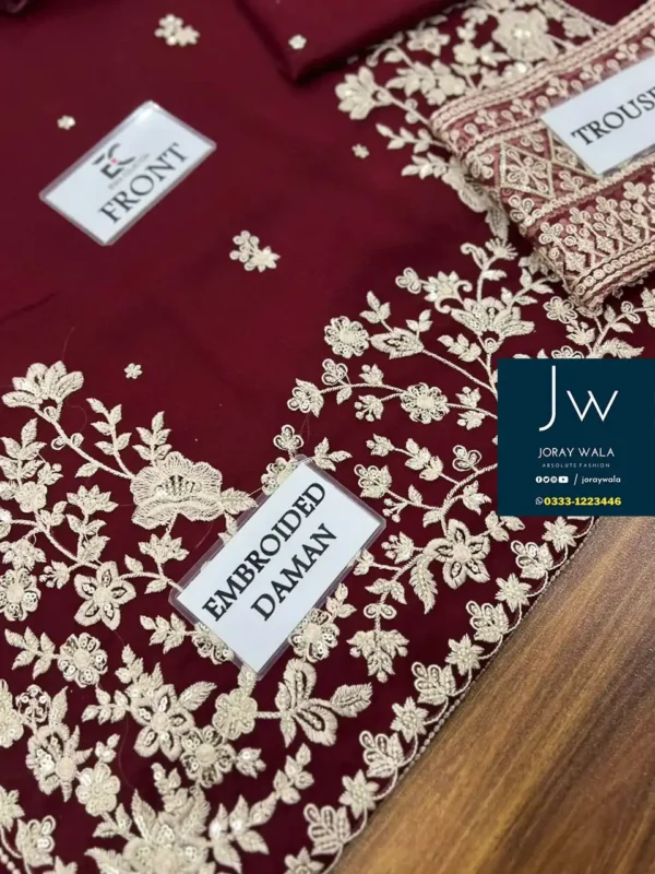 Partywear-fancy-wedding-collection-ayeza-khan-3-pcs-suit -available-at-joraywala-with-free-delivery
